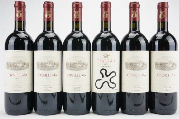 Ornellaia 2014  - Asta Il Fascino e l'Eleganza - Un percorso tra i migliori Vini italiani e francesi - Associazione Nazionale - Case d'Asta italiane