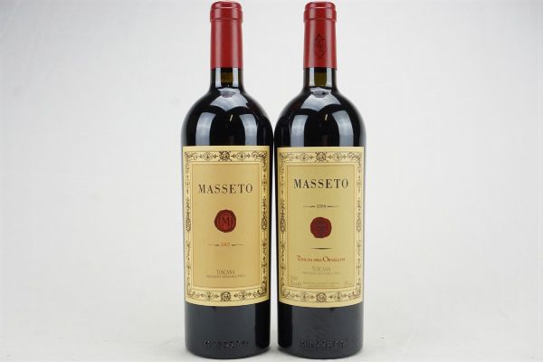 Masseto  - Asta Il Fascino e l'Eleganza - Un percorso tra i migliori Vini italiani e francesi - Associazione Nazionale - Case d'Asta italiane