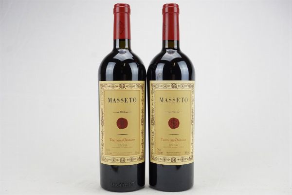 Masseto  - Asta Il Fascino e l'Eleganza - Un percorso tra i migliori Vini italiani e francesi - Associazione Nazionale - Case d'Asta italiane
