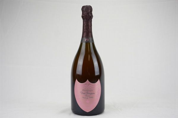 Dom Pérignon Rosé P2 1995  - Asta Il Fascino e l'Eleganza - Un percorso tra i migliori Vini italiani e francesi - Associazione Nazionale - Case d'Asta italiane