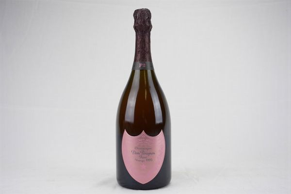 Dom Pérignon Rosé P2 1995  - Asta Il Fascino e l'Eleganza - Un percorso tra i migliori Vini italiani e francesi - Associazione Nazionale - Case d'Asta italiane