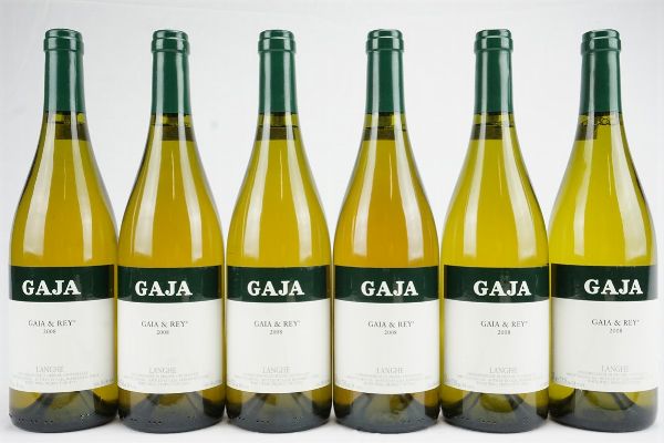Gaia & Rey Gaja 2008  - Asta Il Fascino e l'Eleganza - Un percorso tra i migliori Vini italiani e francesi - Associazione Nazionale - Case d'Asta italiane