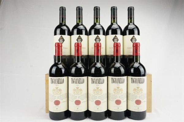 Selezione Antinori 2005  - Asta Il Fascino e l'Eleganza - Un percorso tra i migliori Vini italiani e francesi - Associazione Nazionale - Case d'Asta italiane