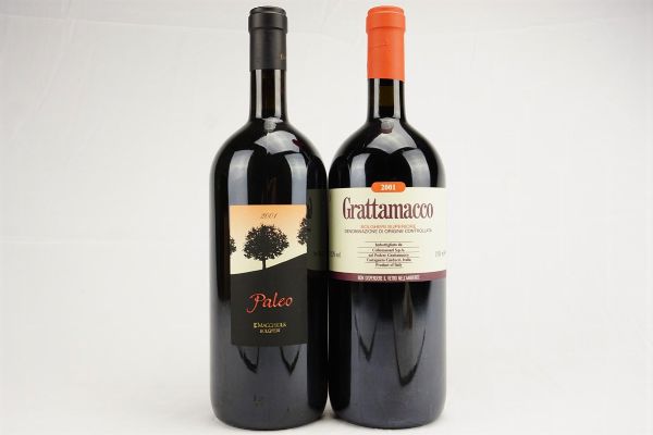 Selezione Toscana 2001  - Asta Il Fascino e l'Eleganza - Un percorso tra i migliori Vini italiani e francesi - Associazione Nazionale - Case d'Asta italiane