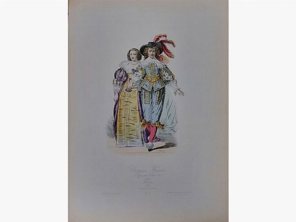 Modes et costumes historiques  - Asta Asta 207 - Libri d'Arte - Associazione Nazionale - Case d'Asta italiane