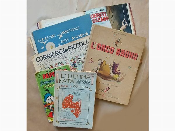 Lotto di libri d'epoca per ragazzi  - Asta Asta 207 - Libri d'Arte - Associazione Nazionale - Case d'Asta italiane