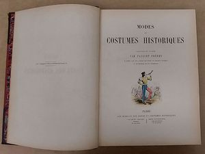 Modes et costumes historiques  - Asta Asta 207 - Libri d'Arte - Associazione Nazionale - Case d'Asta italiane