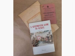 Lotto di guide, opuscoli e curiosit: Venezia  - Asta Asta 207 - Libri d'Arte - Associazione Nazionale - Case d'Asta italiane