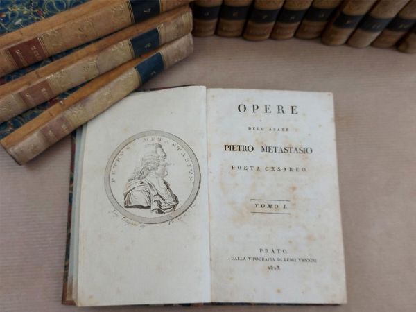 Pietro Metastasio : Opere  - Asta Asta 206 - Libri Antichi - Associazione Nazionale - Case d'Asta italiane