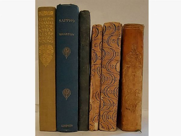 Lotto di libri su autori greci e latini  - Asta Asta 206 - Libri Antichi - Associazione Nazionale - Case d'Asta italiane