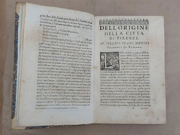 Vincenzio Borghini : Discorsi  - Asta Asta 206 - Libri Antichi - Associazione Nazionale - Case d'Asta italiane