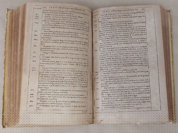 Johann Heinrich Alsted : Thesaurus chronologi  - Asta Asta 206 - Libri Antichi - Associazione Nazionale - Case d'Asta italiane