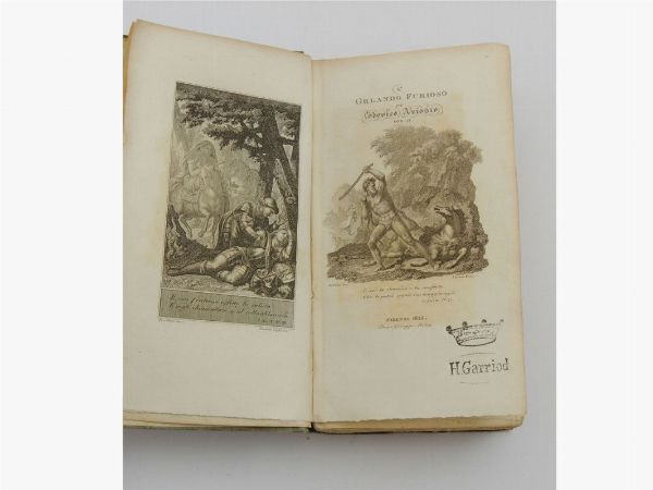 Ludovico Ariosto : L'Orlando Furioso  - Asta Asta 206 - Libri Antichi - Associazione Nazionale - Case d'Asta italiane
