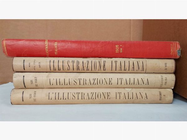 L'Illustrazione Italiana  - Asta Asta 206 - Libri Antichi - Associazione Nazionale - Case d'Asta italiane