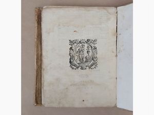 Il Petrarca con lespositione di M. Alessandro Vellutello  - Asta Asta 206 - Libri Antichi - Associazione Nazionale - Case d'Asta italiane