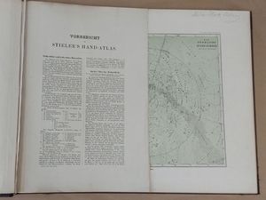 Adolf Stieler : Adolf Stieler's Hand-Atlas  - Asta Asta 206 - Libri Antichi - Associazione Nazionale - Case d'Asta italiane