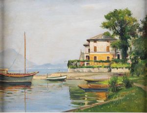 GIOVANNI COLMO Torino 1867 - 1947 - Dintorni di Baveno