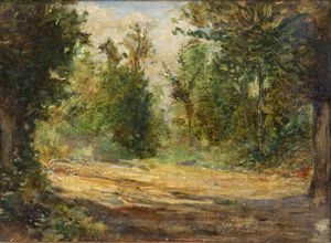AMBROGIO RAFFELE Vigevano 1845 - 1928 - Paesaggio