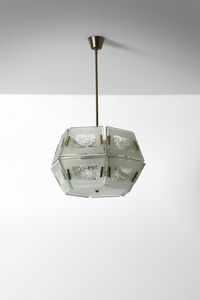 INGRAND MAX (1908 - 1969) - Lampada a sospensione 2362 produzione Fontana Arte
