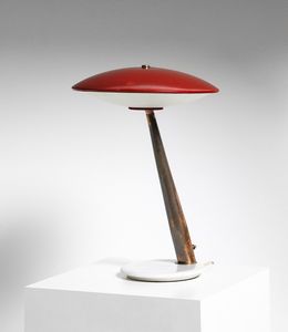 OSTUNI GIUSEPPE : Lampada da tavolo per OLuce  - Asta ASTA 323 - DESIGN (tradizionale) - Associazione Nazionale - Case d'Asta italiane