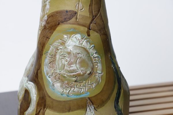 SALINO ELISEO (1919 - 1999) : Grande vaso per ceramiche San Giorgio Albissola  - Asta ASTA 324 - FICTILIADORABILIS - CERAMICHE (tradizionale) - Associazione Nazionale - Case d'Asta italiane