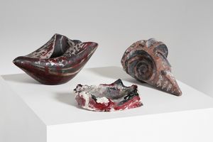 (FILIPPO CHISSOTTI) CHISS (1920 - 1995) - Tre ceramiche