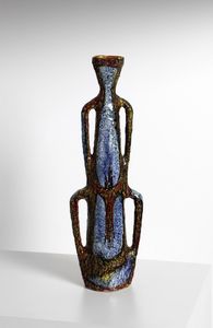 LA CAVA - Vaso su disegno di Bruno Brunetti (1920-1966)