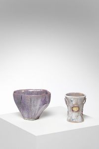 NEERA GATTI  (1906 - 1973) - Ciotola e piccolo vaso
