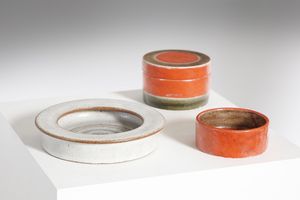 GAMBONE GUIDO (1909 - 1969) - Tre ceramiche