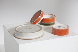 GAMBONE GUIDO (1909 - 1969) : Tre ceramiche  - Asta ASTA 324 - FICTILIADORABILIS - CERAMICHE (tradizionale) - Associazione Nazionale - Case d'Asta italiane