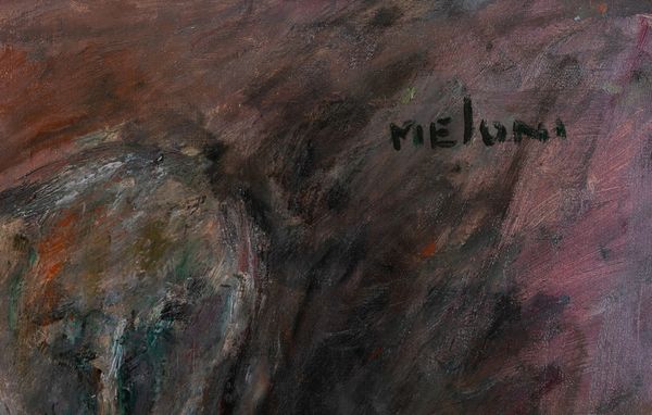 Meloni Gino : Uomo con bambino in braccio, 1981  - Asta Arte Moderna e Contemporanea | Cambi Time - Associazione Nazionale - Case d'Asta italiane