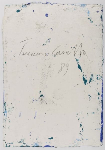Cascella Tommaso : Senza titolo, 1989  - Asta Arte Moderna e Contemporanea | Cambi Time - Associazione Nazionale - Case d'Asta italiane