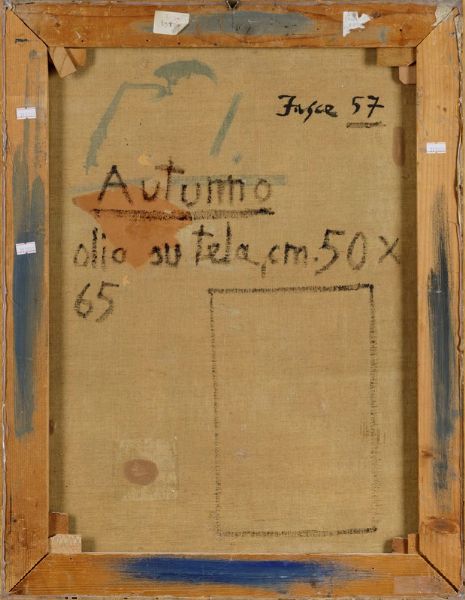 Fasce Gianfranco : Autunno, 1957  - Asta Arte Moderna e Contemporanea | Cambi Time - Associazione Nazionale - Case d'Asta italiane