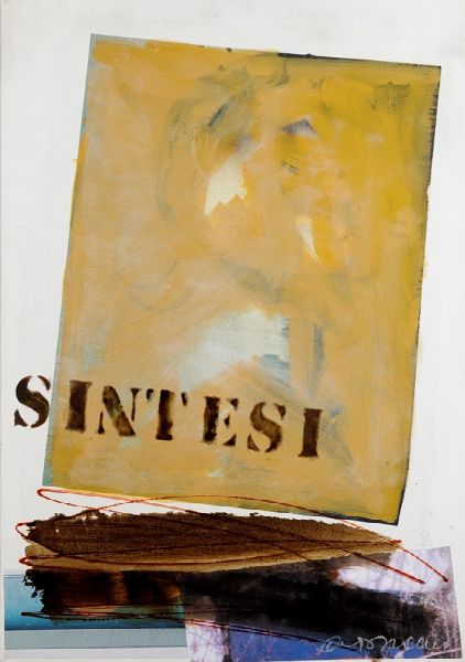 Del Donno Antonio : Senza titolo, 1985  - Asta Arte Moderna e Contemporanea | Cambi Time - Associazione Nazionale - Case d'Asta italiane