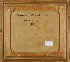 Giunni Piero : Canto dInverno, 1986  - Asta Arte Moderna e Contemporanea | Cambi Time - Associazione Nazionale - Case d'Asta italiane