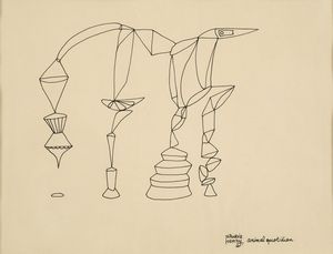 Henry Maurice : Animal Quotidien, 1960  - Asta Arte Moderna e Contemporanea | Cambi Time - Associazione Nazionale - Case d'Asta italiane