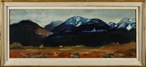 Sambonet Roberto : Paesaggio, 1947  - Asta Arte Moderna e Contemporanea | Cambi Time - Associazione Nazionale - Case d'Asta italiane
