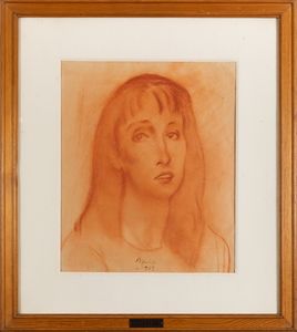 Carena Felice : La figlia dell'artista, 1949  - Asta Arte Moderna e Contemporanea | Cambi Time - Associazione Nazionale - Case d'Asta italiane