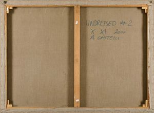 Castelli Alberto : Undressed #2, 2000  - Asta Arte Moderna e Contemporanea | Cambi Time - Associazione Nazionale - Case d'Asta italiane