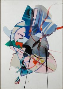 FRANCESCHINI EDOARDO : Composizione, 1973  - Asta Arte Moderna e Contemporanea | Cambi Time - Associazione Nazionale - Case d'Asta italiane