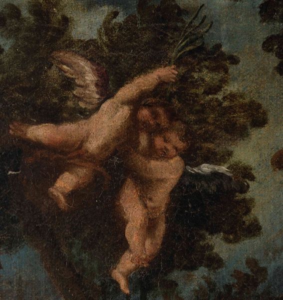 Vecellio Tiziano : Abramo e Isacco  - Asta Dipinti Antichi | Cambi Time - Associazione Nazionale - Case d'Asta italiane