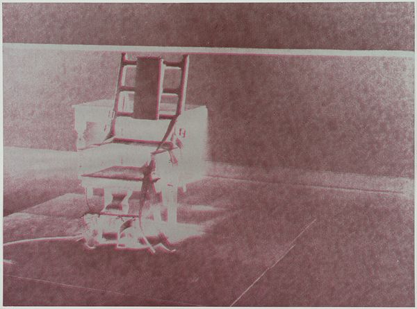 Andy Warhol (1928-1987) : Electric chair, from Electric Chairs  - Asta Asta 99 | ARTE MODERNA E CONTEMPORANEA + DESIGN - Associazione Nazionale - Case d'Asta italiane