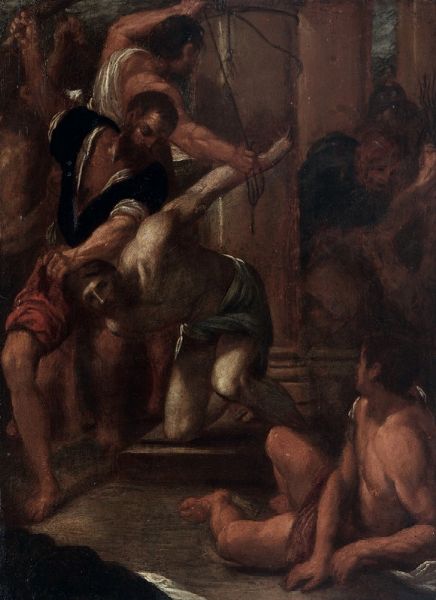 La Flagellazione di Cristo  - Asta Dipinti Antichi - Associazione Nazionale - Case d'Asta italiane