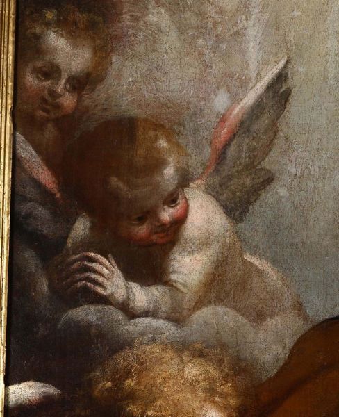 Paggi Giovanni Battista : Estasi di San Felice da Cantalice  - Asta Dipinti Antichi - Associazione Nazionale - Case d'Asta italiane