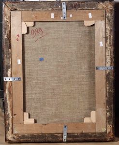 Kupezky Johann : Ritratto di William Hogarth  - Asta Dipinti Antichi - Associazione Nazionale - Case d'Asta italiane