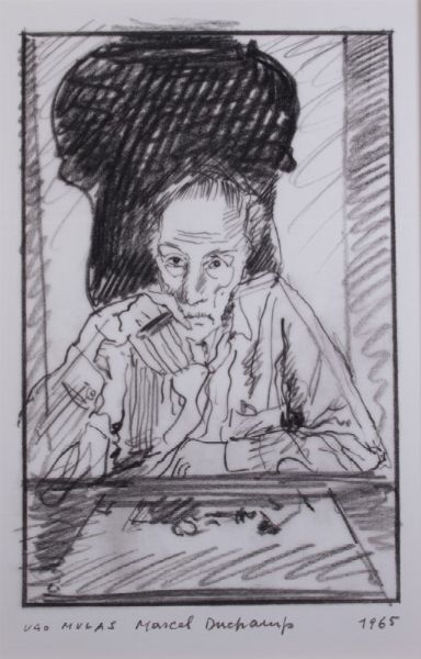 Ugo Mulas, Marcel Duchamp 1965  - Asta Fotografia - Associazione Nazionale - Case d'Asta italiane