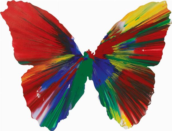 Butterfly Spin Painting  - Asta Arte Contemporanea - Associazione Nazionale - Case d'Asta italiane