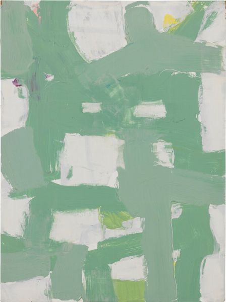 Green Abstract Painting  - Asta Arte Contemporanea - Associazione Nazionale - Case d'Asta italiane