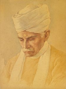 GEORGIEV BORIS (1888 - 1962) - Pandit Madan Mohan Malavia.