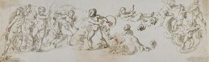 PAGHINI DOMENICO (1778 - 1850) - Studio per putti.